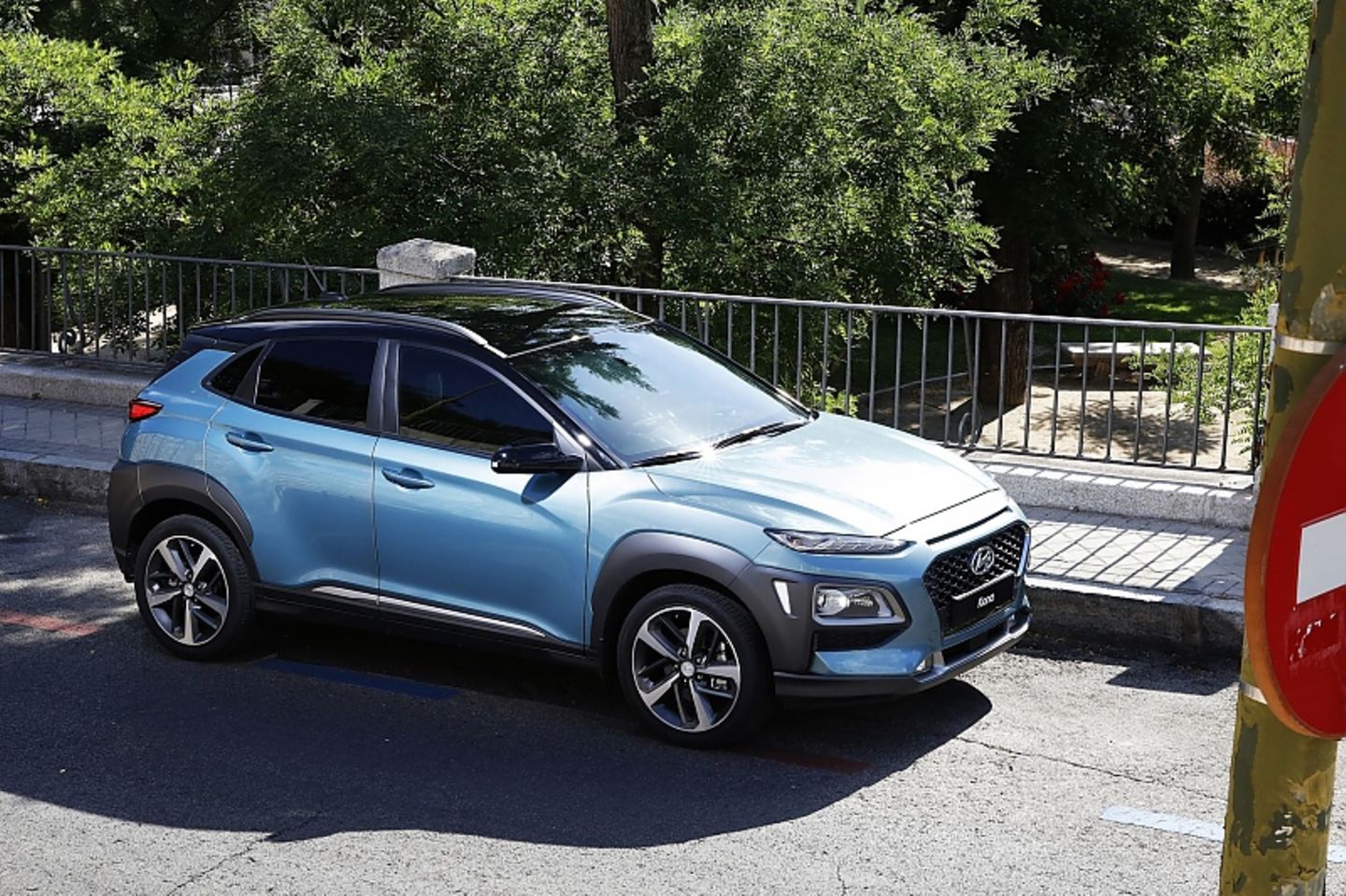 Der Hyundai Kona ist 4,17 Meter lang