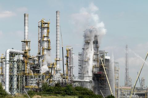 Tankstellen - Mitteldeutschland - Sprit - Schwelbrand Raffinerie