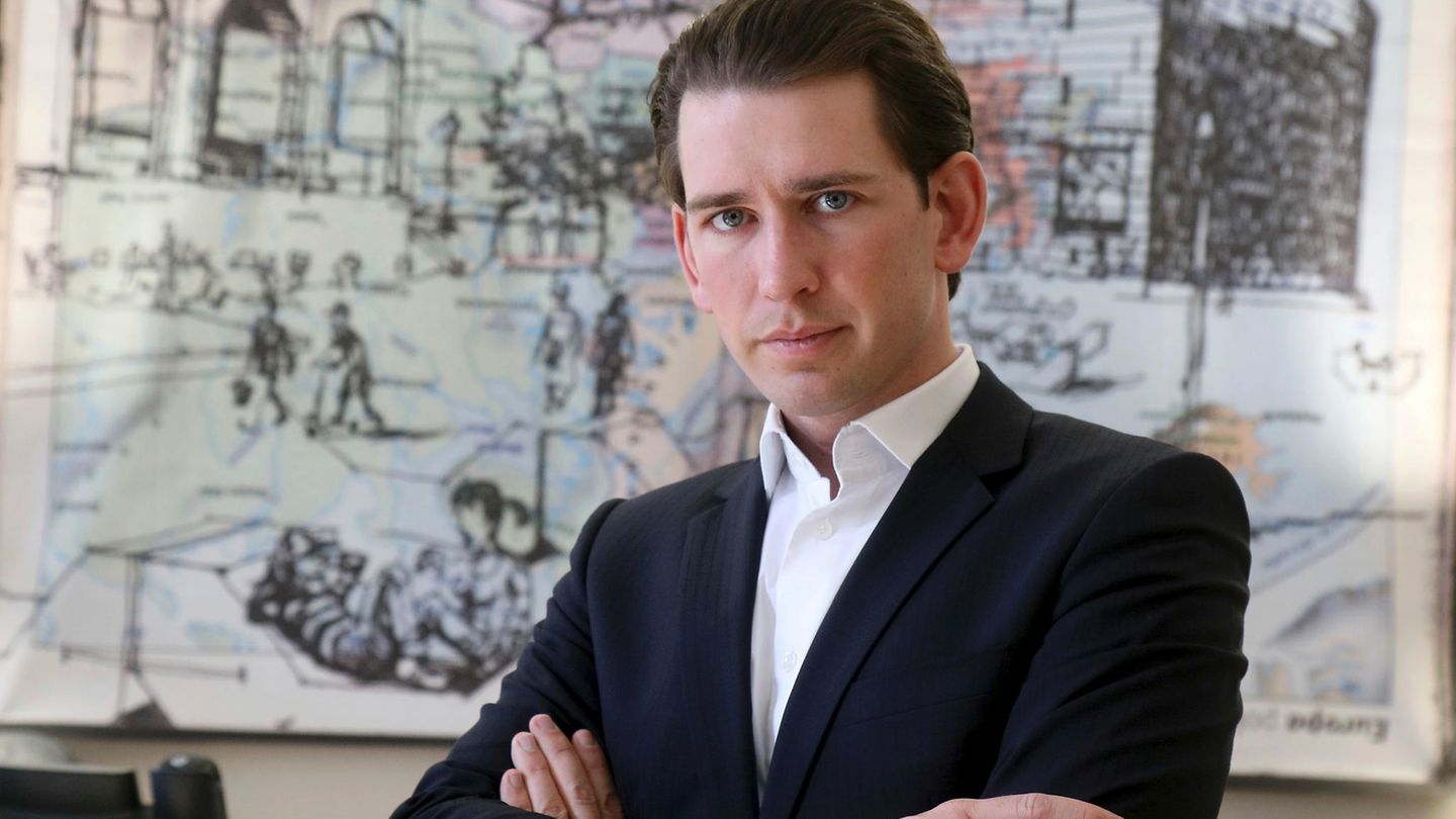 Sebastian Kurz will die Mittelmeerroute schließen