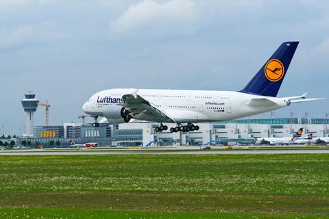 A380 der Lufthansa