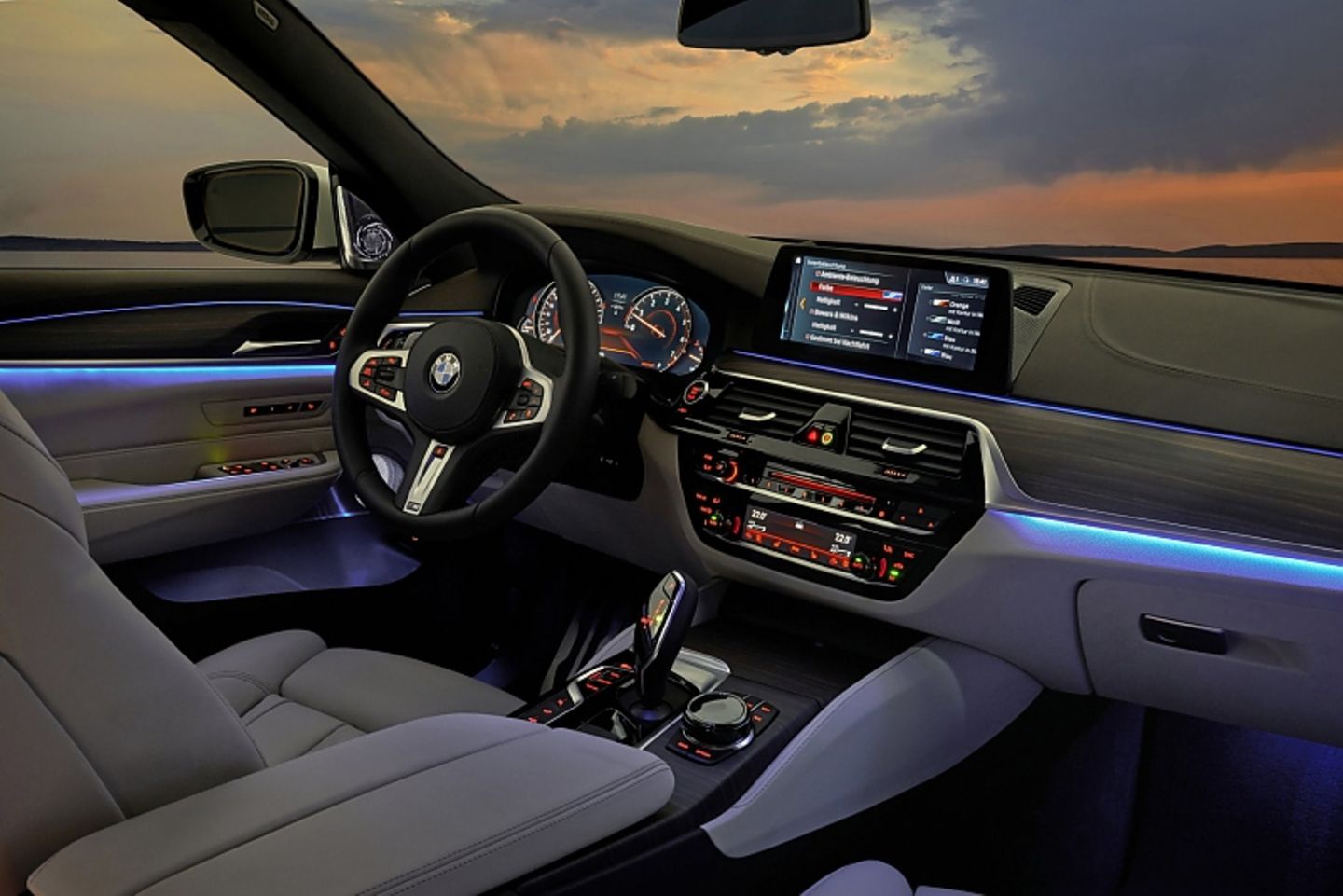 Der Innenraum des BMW 6er Gran Turismo