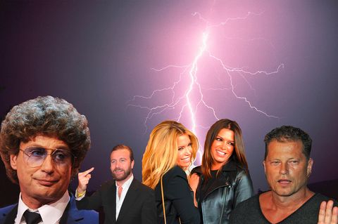 Derbe Beleidigungen: Die größten Promi-Fehden