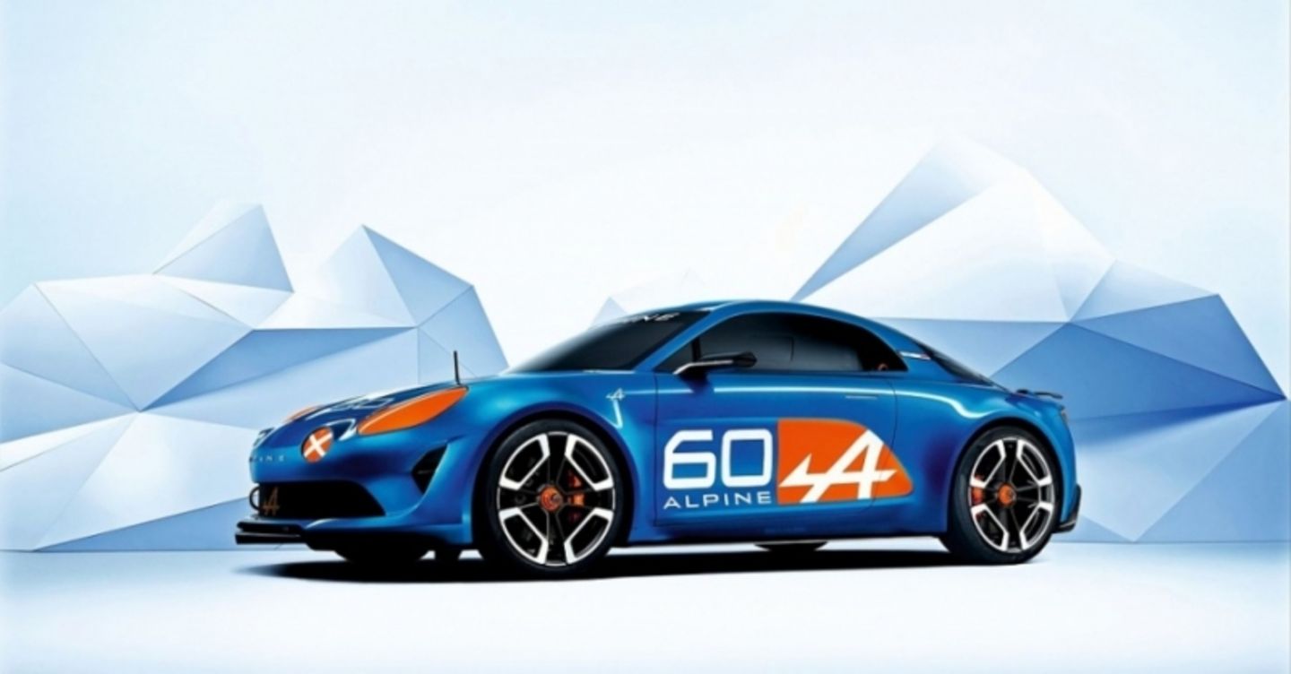 Alpine Celebration Showcar Mittelmotor Le Mans 2015