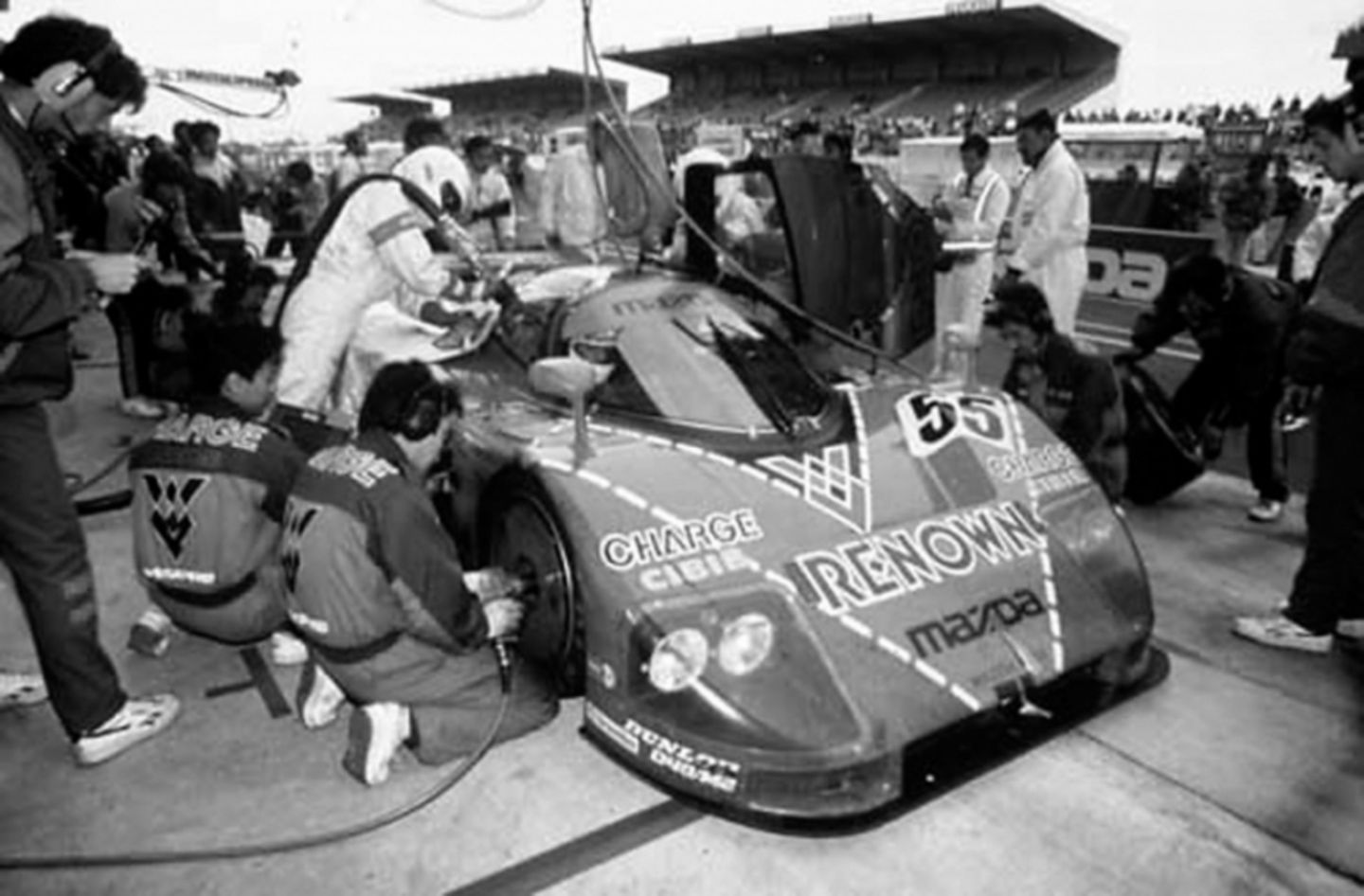 Mazda 787B in Le Mans 1991