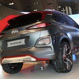 Vom Hyundai Kona gibt es auch eine Edition, die Anleihen vom berühmten Marvel Helden "Iron Man" nimmt