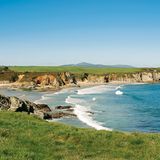 Kurz vor der Grenze zu Galicien: Die Playa de Serantes im Westen Asturiens.