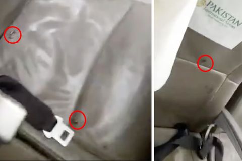 Pakistan International Airlines: Passagier filmt Kakerlaken im Flieger