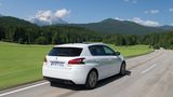 Peugeot 308 PureTech 110 - LED-Licht gibt es nur bei den höheren Ausstattungsvarianten