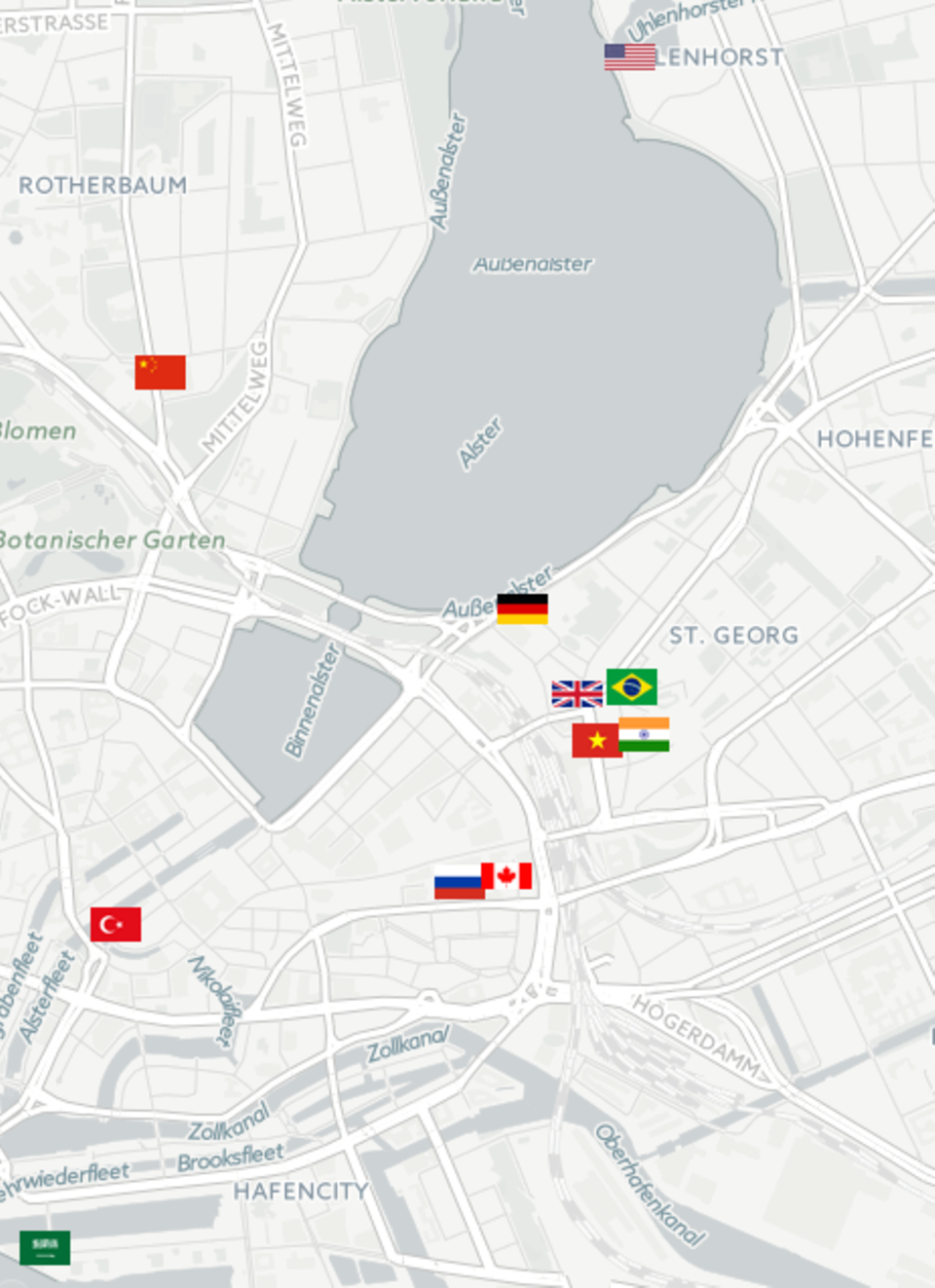 g20 Gipfel Hamburg unterkuenfte