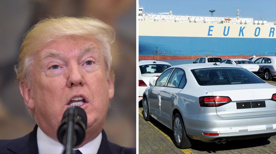Donald Trump und deutsche Autos