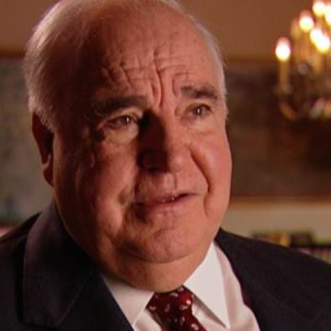 Helmut Kohl zieht Bilanz