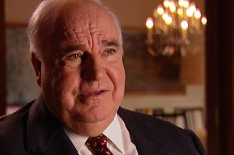 Helmut Kohl zieht Bilanz
