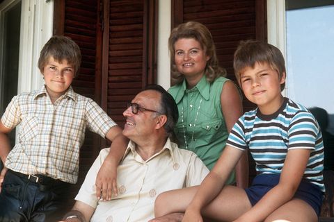 Helmut Kohl 1975 im Sommerurlaub mit der Familie: Eine heile Welt, die zerbrach