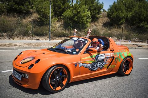 Thomas Backes in seinem Fast and Furious-Smart