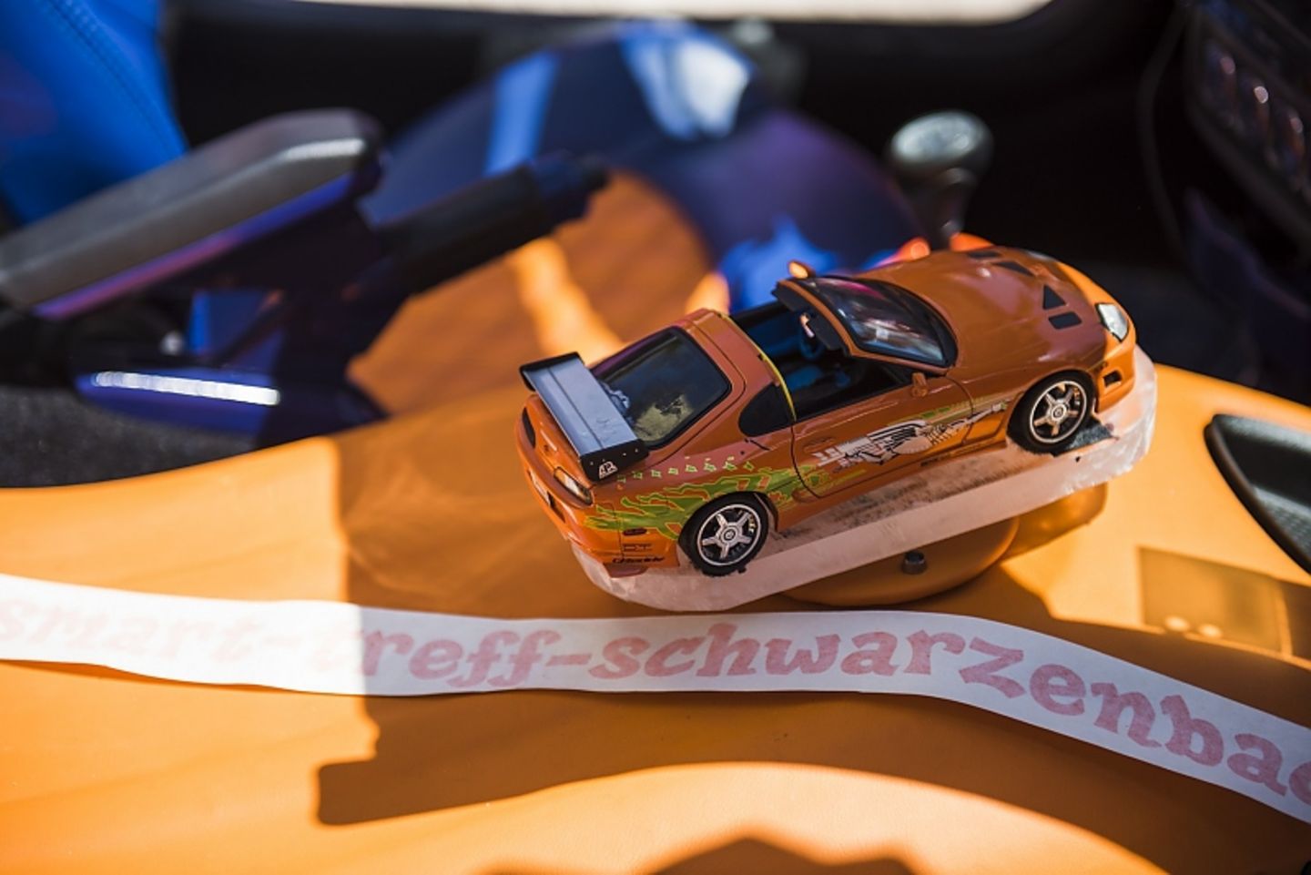 Der Smart ist dem Toyota Supra aus dem ersten Fast and Furios-Streifen nachempfunden