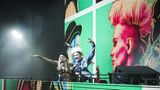 Ein Höhepunkt war der Live-Auftritt des australischen Electro-Music-Duos Nervo