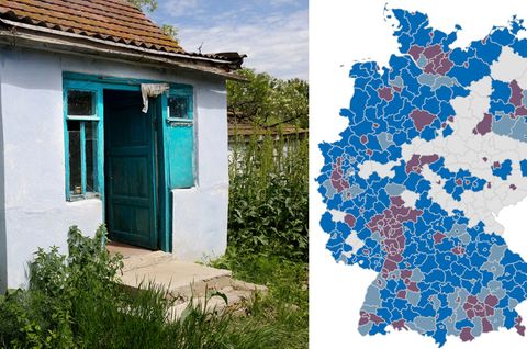Immobilienstudie: In diesen Regionen sollten Sie bitte kein Haus bauen