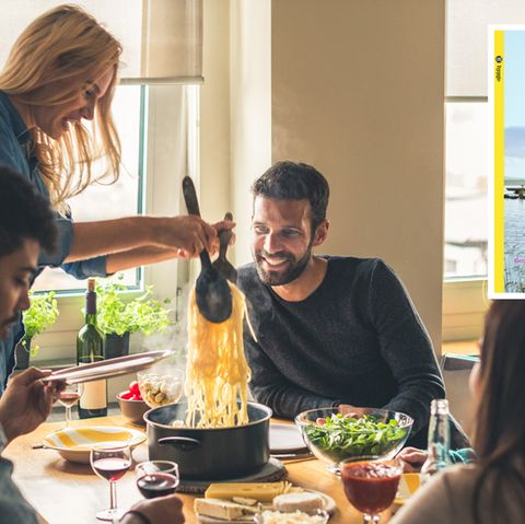 Laden Sie doch mal wieder spontan Freunde zum Essen ein, es wird Ihnen gut tun