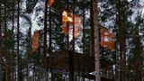 Mirrorcube Tree Hotel in Schweden