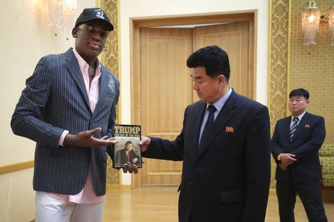 Dennis Rodman Nordkorea Donald-Trump-Buch