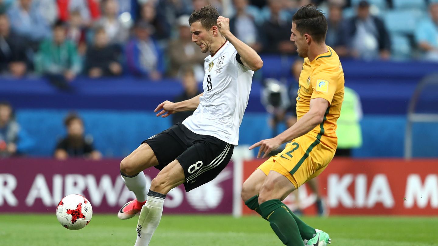 Confed Cup: Leon Goretzka trifft zum dritten Tor für Deutschland gegen Australien