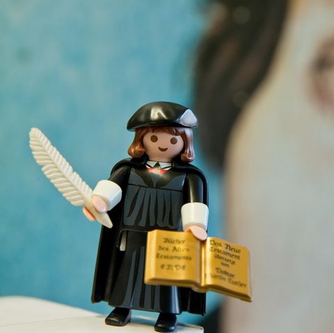 Martin Luther als Playmobil-Figur