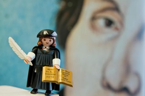 Martin Luther als Playmobil-Figur