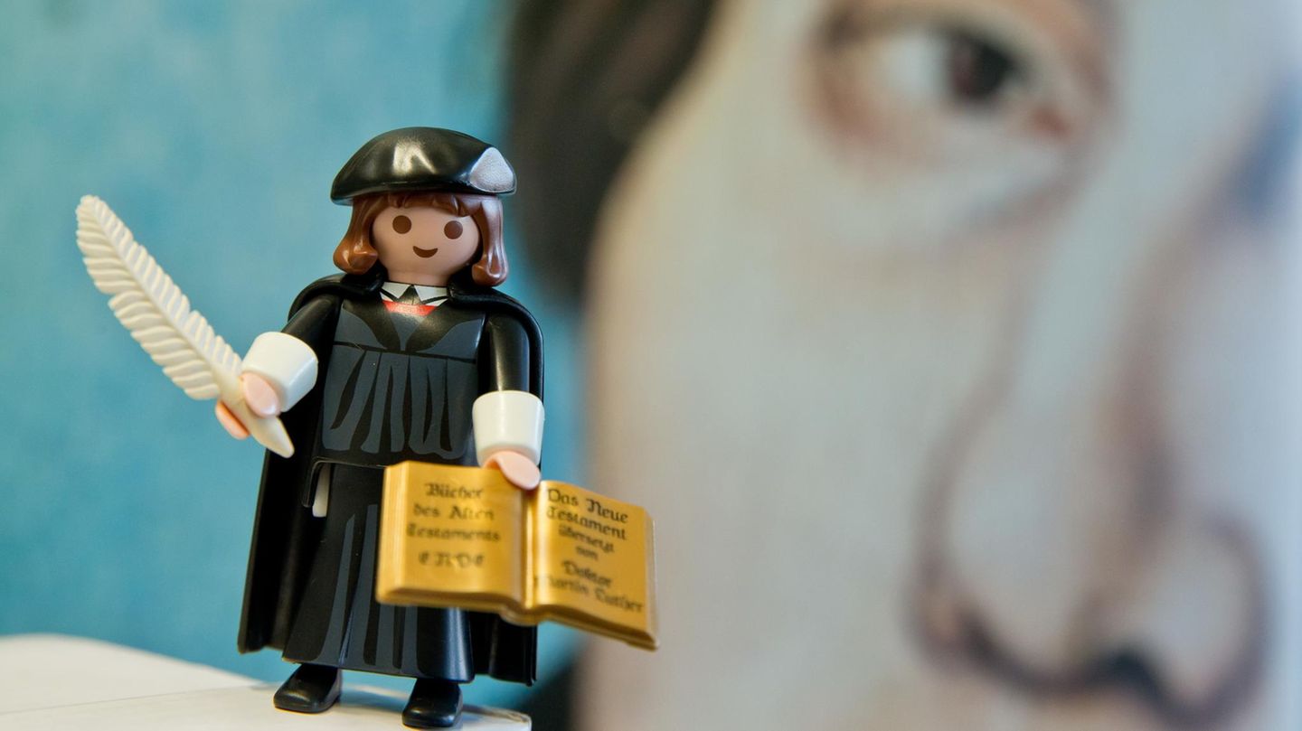 Martin Luther als Playmobil-Figur