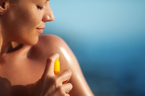 Im Sommer ein Muss: Sonnencreme