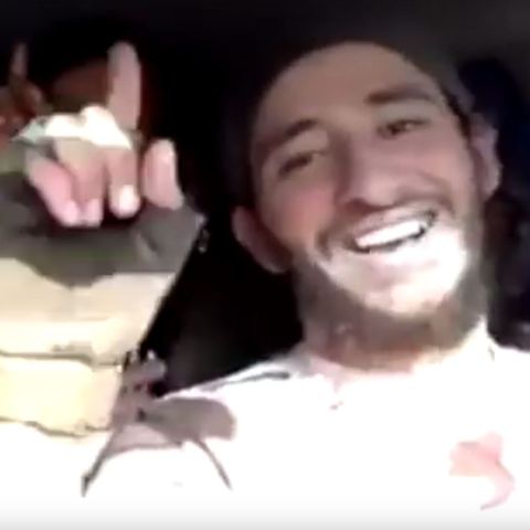 Fared Saal alias Abu Luqman al-Almani in einem Propagandavideo des sogenannten Islamischen Staates