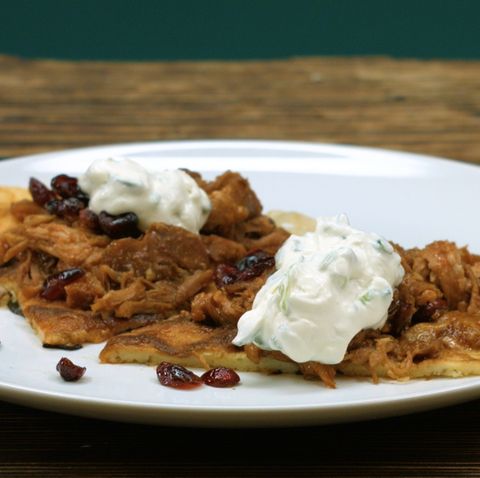 Herzhafter Genuss: Diese Pulled-Pork-Pfannkuchen sind ein Gedicht