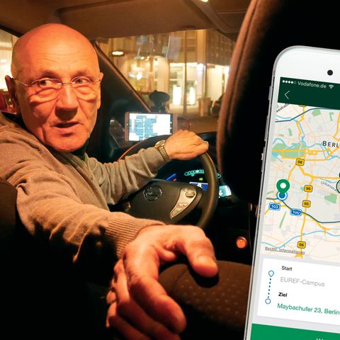 Taxi-App: "Clever-Shuttle" bietet Fahrgemeinschaften per Taxi