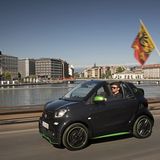 Der Smart Cabrio Electric Drive ist 2,70 Meter lang,...