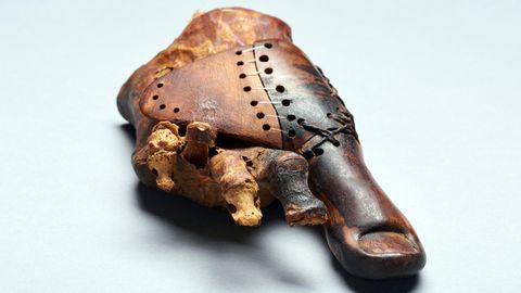 Eine etwa 3000 Jahre alte ägyptische Prothese begeistert Forscher