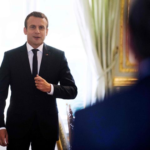 Emmanuel Macron vor seinem ersten EU-Gipfel: "Manche politische Führer mit zynischer Herangehensweise an Europa"