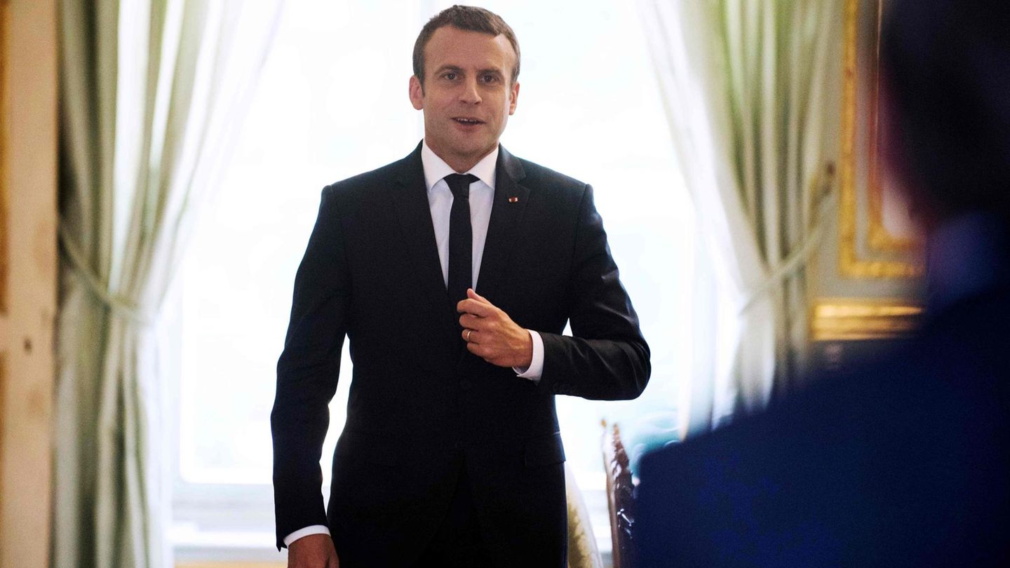 Emmanuel Macron vor seinem ersten EU-Gipfel: "Manche politische Führer mit zynischer Herangehensweise an Europa"