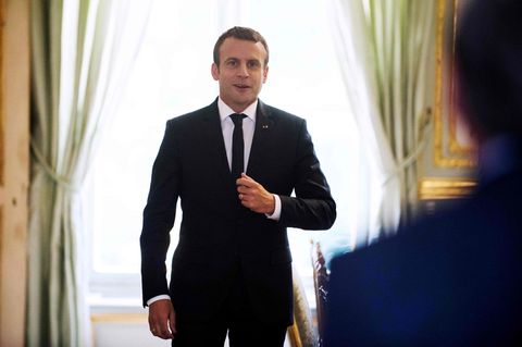 Emmanuel Macron vor seinem ersten EU-Gipfel: "Manche politische Führer mit zynischer Herangehensweise an Europa"