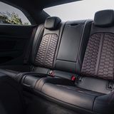 Auf der Rückbank im Audi RS 5 Coupe geht es nicht wirklich bequem zu