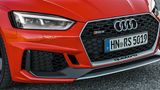 Die überarbeitete Front des Audi RS 5 Coupe