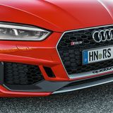 Die überarbeitete Front des Audi RS 5 Coupe