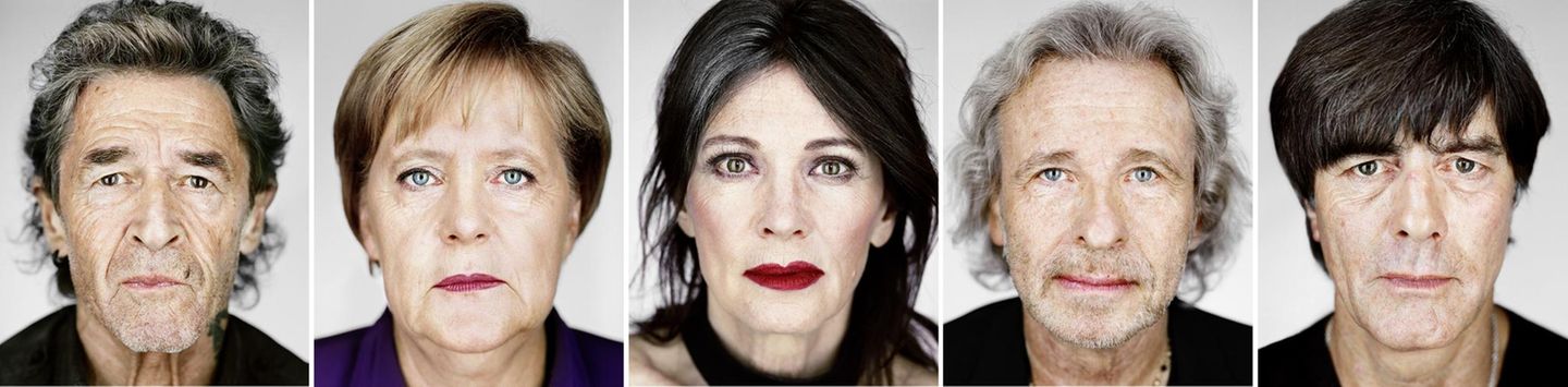 Peter Maffay, 2016  Angela Merkel, 2010  Iris Berben, 2017  Thomas Gottschalk, 2016  Joachim Löw, 2017