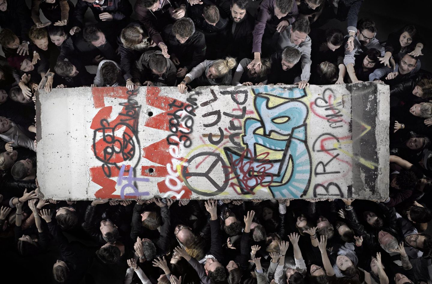 Mauerstück, Berlin 2014