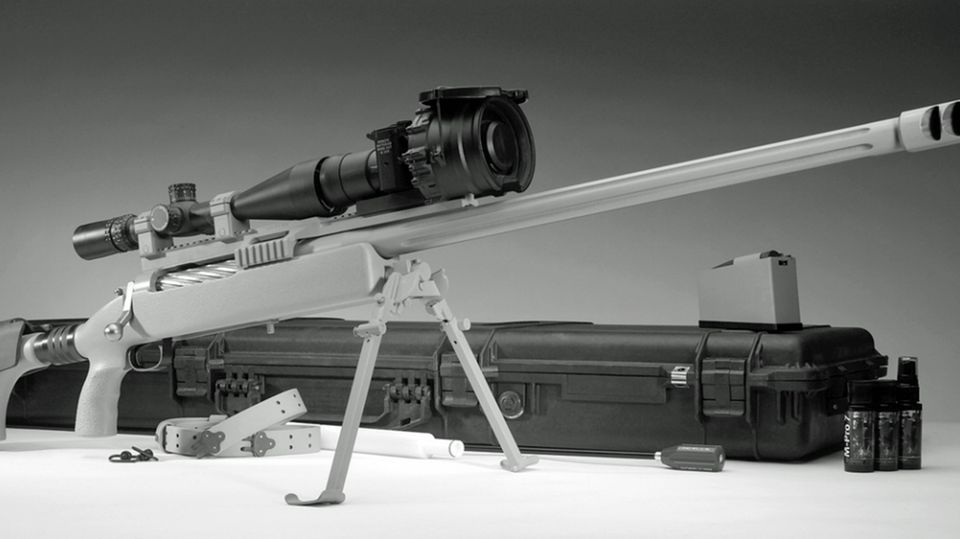 Anti-Terror-Einsatz: Aktuelle Version der McMillan TAC-50. Aktuelle Version der McMillan TAC-50.