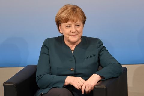 Am 26. Juni 2017 ist Bundeskanzlerin Angela Merkel (CDU) bei "Brigitte Live" zu Gast