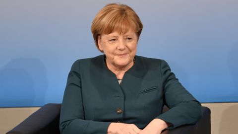 Am 26. Juni 2017 ist Bundeskanzlerin Angela Merkel (CDU) bei "Brigitte Live" zu Gast