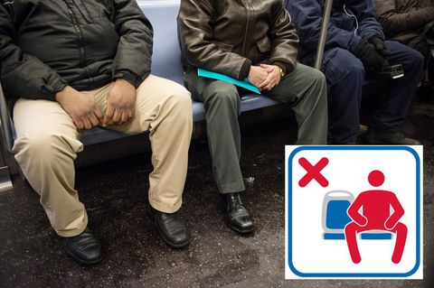 Sozialexperiment: Manspreading: Wie breitbeinig fährt Hamburg U-Bahn?