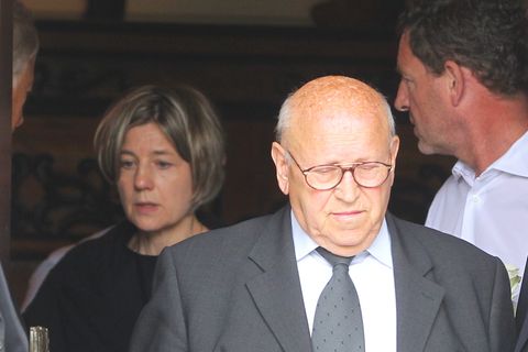 Eckhard Seeber (M.) war Fahrer von Ex-Kanzler Helmut Kohl. Beim Kondolenzbesuch kam er wohl dennoch nicht an Maike Kohl-Richter vorbei