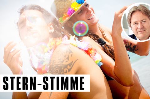 Am Strand kommen Tatoos in ihrer ganzen Schönheit zur Geltung (Symbolbild)