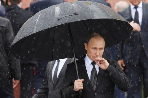 Wladimir Putin bei einer Veranstaltung zum Gedenken an den Beginn des Zweiten Weltkrieges