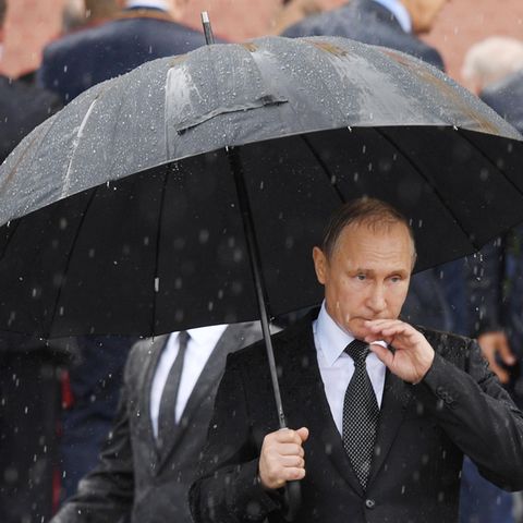 Wladimir Putin bei einer Veranstaltung zum Gedenken an den Beginn des Zweiten Weltkrieges